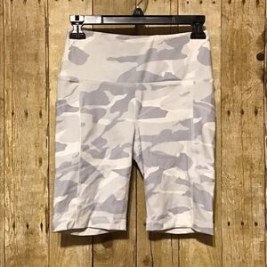 Yogalicious Lux Camo Athletic Bike Shorts S